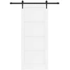 Slankios durys ORKDAL Balta 83 x 202 cm Pušies medienos masyvas
