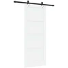 Slankios durys ORKDAL 83 x 202 cm Pušies medienos masyvas Balta