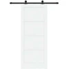 Slankios durys ORKDAL Balta 83 x 202 cm Pušies medienos masyvas