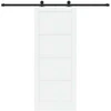 Slankios durys ORKDAL Balta 83 x 202 cm Pušies medienos masyvas