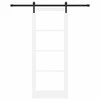 Slankios durys ORKDAL Balta ir juoda 83 x 211 cm