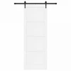 Slankios durys ORKDAL Balta 83 x 232 cm Pušies medienos masyvas