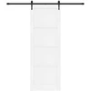 Slankios durys ORKDAL Balta 83 x 232 cm Pušies medienos masyvas