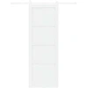 Slankios durys ORKDAL Balta 83 x 232 cm Pušies medienos masyvas
