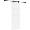 Slankios durys ORKDAL Balta 83 x 232 cm Pušies medienos masyvas