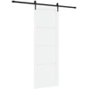 Slankios durys ORKDAL Balta 83 x 232 cm Pušies medienos masyvas
