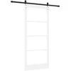 Slankios durys ORKDAL Balta ir juoda 93 x 211 cm