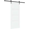 Slankios durys ORKDAL Balta ir juoda 83 x 202 cm