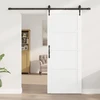 Slankios durys ORKDAL Balta ir juoda 83 x 202 cm