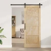 Slankios durys ORKDAL Natūrali 83 x 211 cm