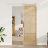 Slankios durys ORKDAL Natūrali ir Balta 83 x 232 cm