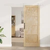 Slankios durys ORKDAL Natūrali ir Balta 83 x 211 cm