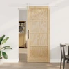 Slankios durys ORKDAL Natūrali ir Balta 86 x 211 cm