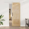 Slankios durys ORKDAL Natūrali ir Balta 73,5 x 211 cm