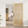 Slankios durys ORKDAL Natūrali ir Balta 86 x 198,5 cm