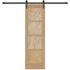 Slankios durys ORKDAL Natūrali ir juoda 61 x 198,5 cm