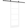 Slankios durys ORKDAL Balta ir juoda 83 x 202 cm