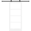 Slankios durys ORKDAL Balta ir juoda 93 x 211 cm