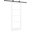 Slankios durys ORKDAL Balta ir juoda 83 x 202 cm