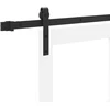 Slankios durys ORKDAL Balta ir juoda 93 x 211 cm
