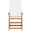 Sodo Kėdė 8 pcs Ruda ir balta 57 x 71.5 x 104 cm