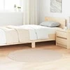Neslystantis plaukuotas kilimas Kreminė 120 x 120 cm PP