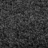 Neslystantis plaukuotas kilimas Tamsiai pilka 120 x 120 cm PP