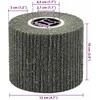 Šlifavimo ritinėliai 3 pcs Juoda 12 x 12 x 10 cm