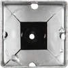 Smeigiami kuoliukai, 6vnt., sidabriniai, 7x7x56cm, plienas