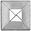 Smeigiami kuoliukai, 6vnt., sidabriniai, 7x7x75cm, plienas