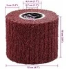 Šlifavimo ritinėliai 3 pcs Raudona 12 x 12 x 10 cm