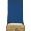 Smėlio dėžė su stogu, 80x60x97,5cm, impregnuota pušies mediena