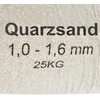 Smėlis filtrui, 25kg, 1,0–1,6mm