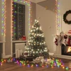 Smulkių LED lempučių girlianda, 25m, PVC, 1000 spalvotų LED