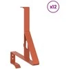 Sniego sargybos laikiklis 12 pcs Raudona 29,5 x 3 x 34,5 cm