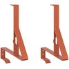 Sniego sargybos laikiklis 2 pcs Raudona 29,5 x 3 x 34,5 cm