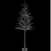 Sniegu padengta LED Kalėdų eglutė Ruda 25 x 25 x 240 cm