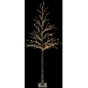 Sniegu padengta LED Kalėdų eglutė Ruda 25 x 25 x 210 cm
