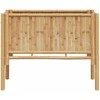 Pakelta lova Ruda 90 x 35 x 70 cm bambukas