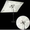 Sodo skėtis su LED šviesomis ir standu 200 x 300 cm Poliesteris