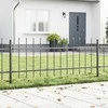 Sodo tvora 5 pcs Pilka 8,5 x 0,6 m Miltelinis plienas