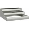 Sodo vazonas Sidabro 90 x 90 x 35 cm Cinkuota plienas