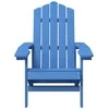 Sodo Adirondack kėdė, mėlynos spalvos, HDPE