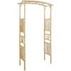 Sodo arka Natūrali 110 x 40 x 205 cm Bambukas