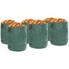 Sodo atliekų maišai 12 pcs Žalia 79 x 79 x 99,5 cm