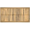 Sodo Baro Stalas Balta 108,5 x 55 x 105 cm