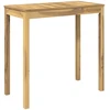 Sodo Baro Stalas Balta 108,5 x 55 x 105 cm