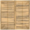 Sodo Baro Stalas Balta 110 x 108,5 x 105 cm