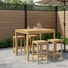 Sodo Baro Stalas Balta 110 x 108,5 x 105 cm