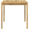 Sodo Baro Stalas Balta 110 x 108,5 x 105 cm